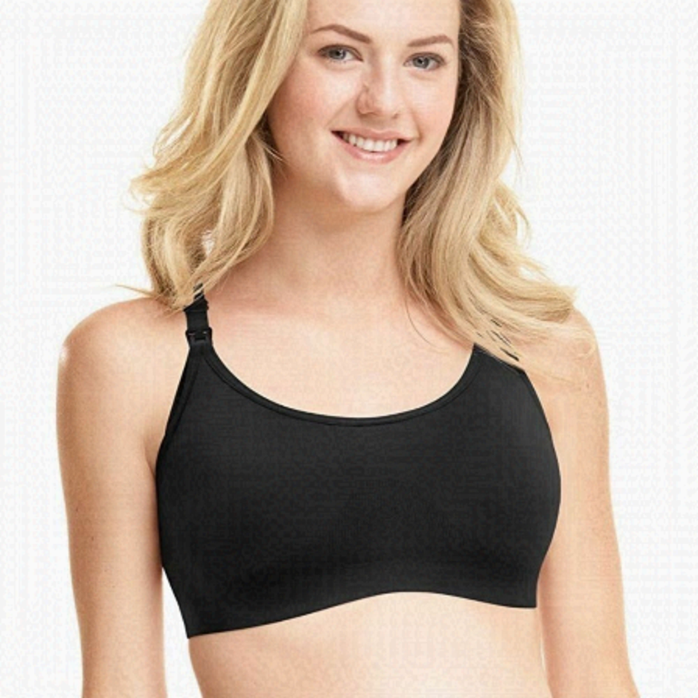 🌟PLAYTEX Maternity & Nursing Seamless Racerback Crop Wirefree Bra🌟